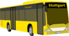 Yellow Coach Bus Clip Art