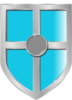 Turquoise Shield Clip Art