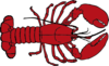 Lobster Outline - Indesign Clip Art