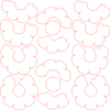 Flowers Template  Clip Art