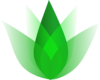 Lotus Green  Clip Art