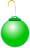 Green Ornament Clip Art