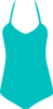 Blue Swim Suit Clip Art
