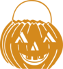 Pumpkin Basket Clip Art
