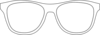 Whitesunglasses Clip Art