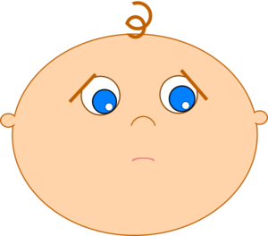 Shy Baby Not Pouty Clip Art at Clker.com - vector clip art online, royalty  free & public domain