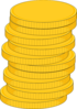 Stack Of Coins Clip Art