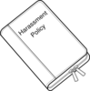 Harassment Policy Book Clip Art