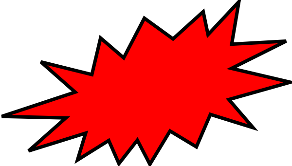 Red Burst Clip Art at Clker.com - vector clip art online, royalty free &  public domain