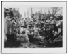 [crowd Of Refugees(?)--, Possibly Jewish, And Three Officials Outdoors, Russia] Clip Art
