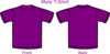 Violet T-shirt Clip Art