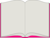 Pink Book Clip Art