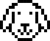 Pixel Dog Clip Art