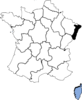 Alsace France Map Clip Art