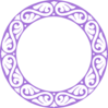 P Circle Purple Clip Art