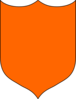 Shield Orange Clip Art