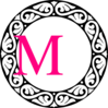 M Letter Clip Art