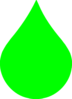 Green Drop Clip Art
