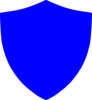  New Blue Crest Shield Clip Art