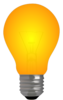 Light Bulb 99% Lit Clip Art