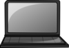 Laptop Gray Clip Art