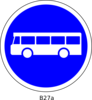 Bus Station Sign Clip Art