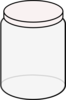 Plain Dream Jar-white Clip Art