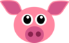 Pink Pig Clip Art