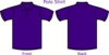 Polo Purple T Shirt 2 Clip Art