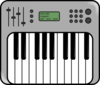 Synthesizer Icon Clip Art