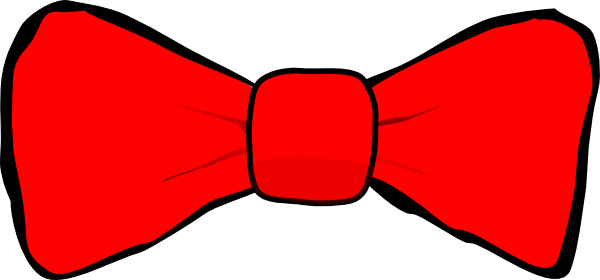 Bow Tie Red Clip Art at Clker.com - vector clip art online, royalty free &  public domain