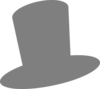 Grey Hat Clip Art