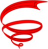 Spiral-red Clip Art