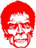 Zombie Red Clip Art