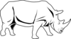 Rhino Clip Art
