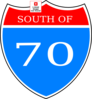 South Of 70 Logo Clip Art