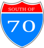 South Of 70 Logo 1 Clip Art