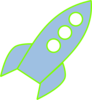 New Rocket 2 Clip Art