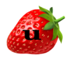 Strawberry U Sight Word Clip Art