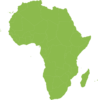 African Continent Green Clip Art