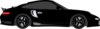 Porshe Black Clip Art