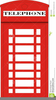 Clipart Red Telephone Box Image