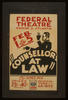  Counsellor At Law  By Elmer Rice Image