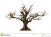 Creepy Tree Clipart Image