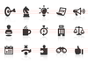 0090 Business Strategy Icons Image
