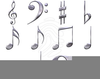 Free Online Clipart Music Notes Image
