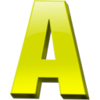 Letter A Icon 1 Image