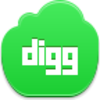 Free Green Cloud Digg Image
