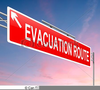 Fire Evacuation Clipart Image