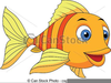 Cute Cartoon Fish Clipart Image